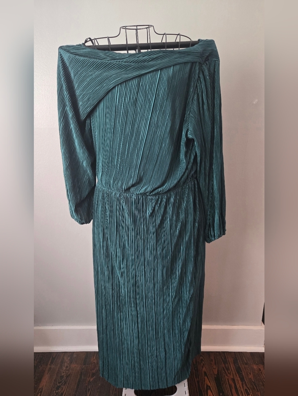 NWT City Chic Jay Off the Shoulder Cocktail Dress Wedding Guest Mother Groom 20 - Picture 5 of 14